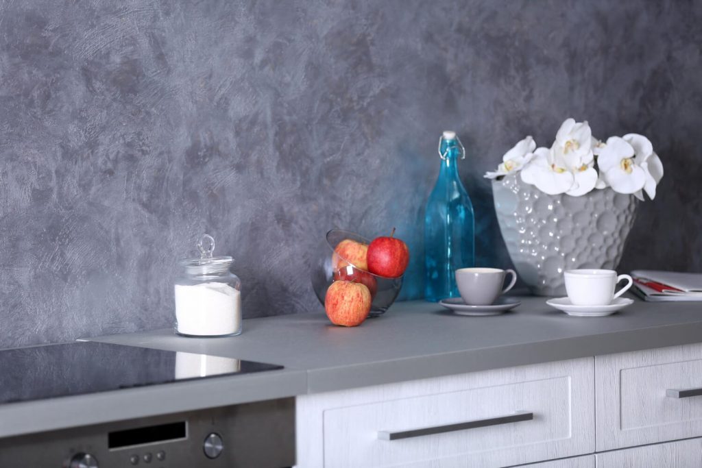 cocina gris perla