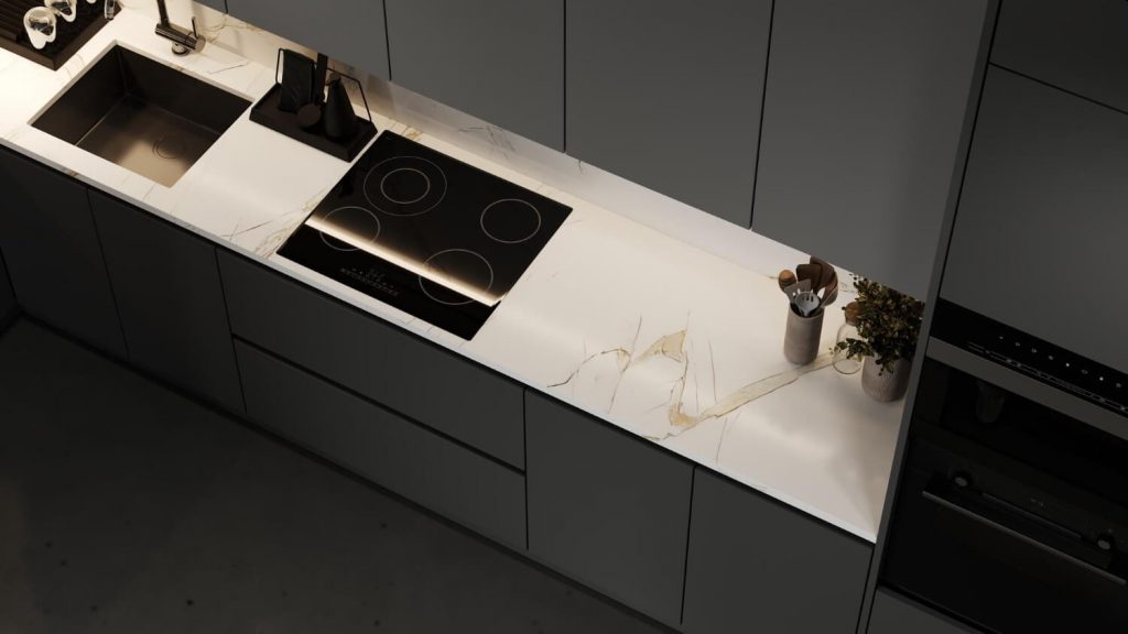 renueva tu cocina con encimera porcelanica
