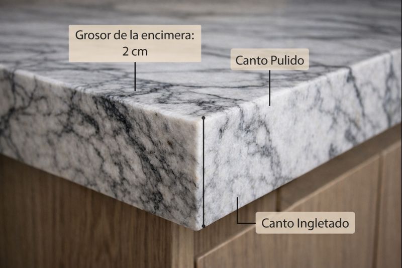 Altura y profundidad de encimera: medidas ergonómicas y errores típicos (guía práctica)